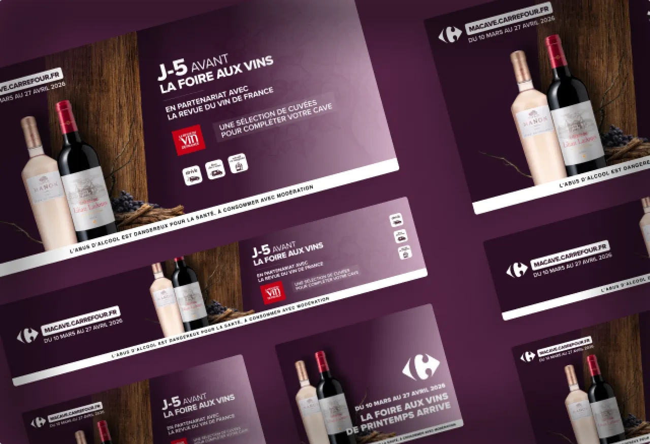 Visuels Carrefour Ma cave  — visuel 1